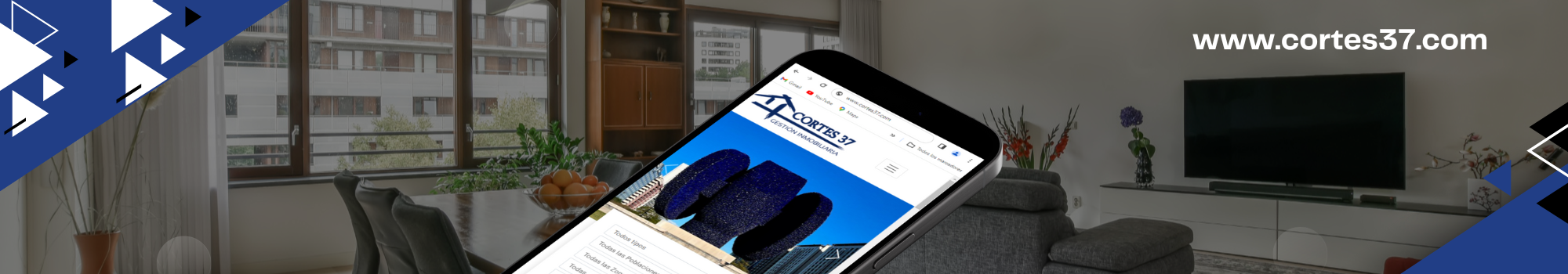 Servicios inmobiliarios profesionales en Valencia. Cortes 37 Gestión Inmobiliaria en Valencia